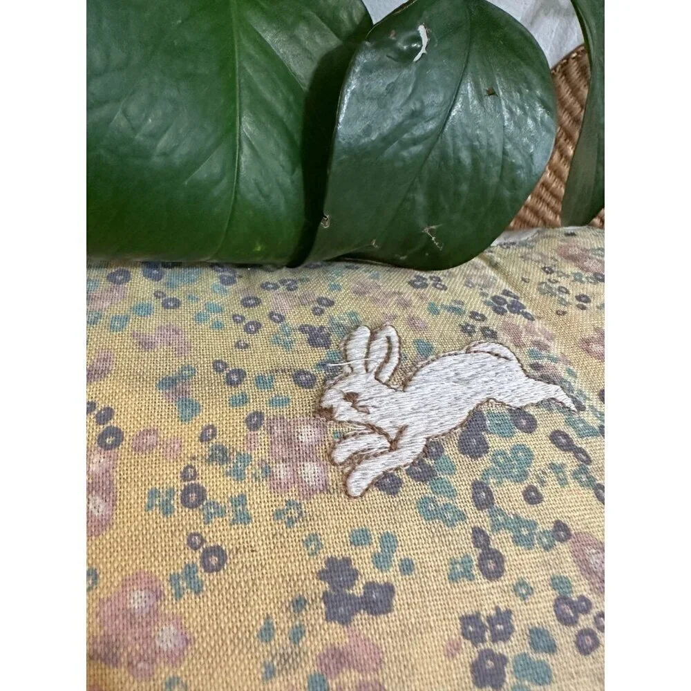 Target Easter bunny, spring throw pillow